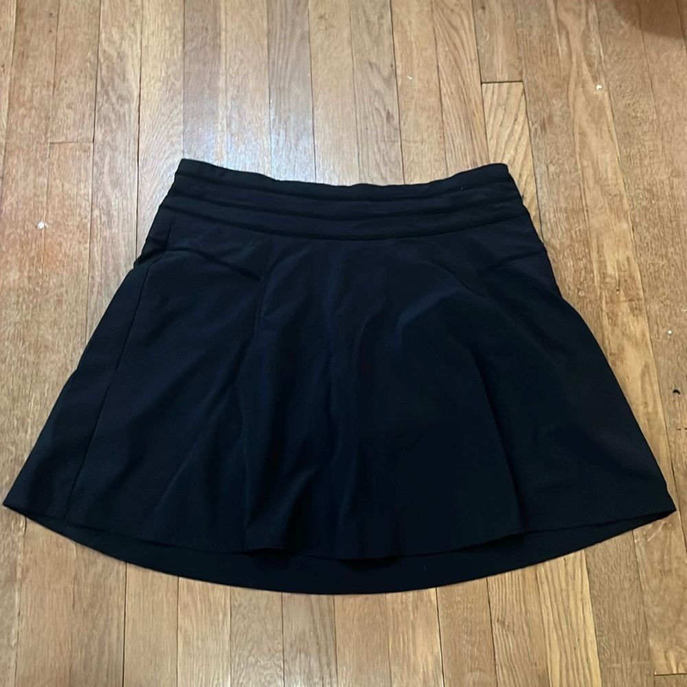 Black athleta athletic skort